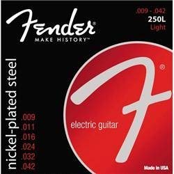 Fender 250L Nickel Plated Steel Electric Guitar Strings