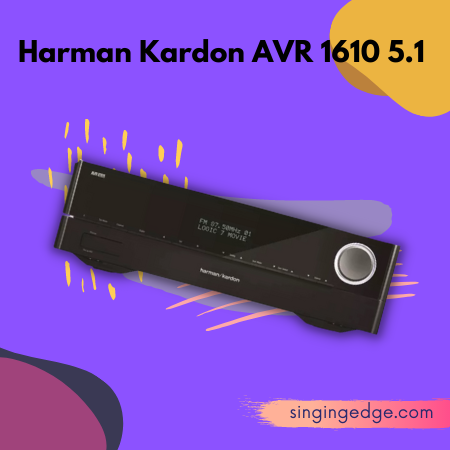 Harman Kardon AVR 1610 5.1-Channel 85-Watt Roku Ready Networked Audio Video Receiver