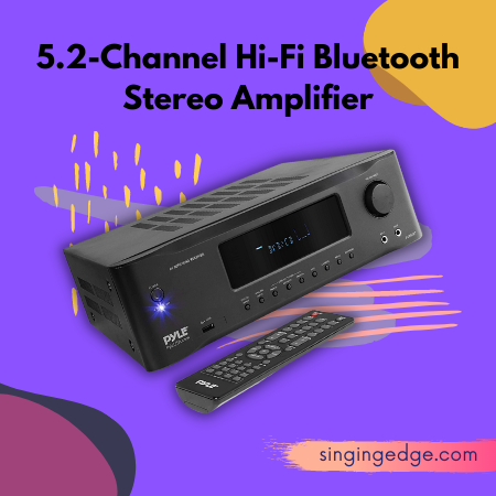 5.2-Channel Hi-Fi Bluetooth Stereo Amplifier